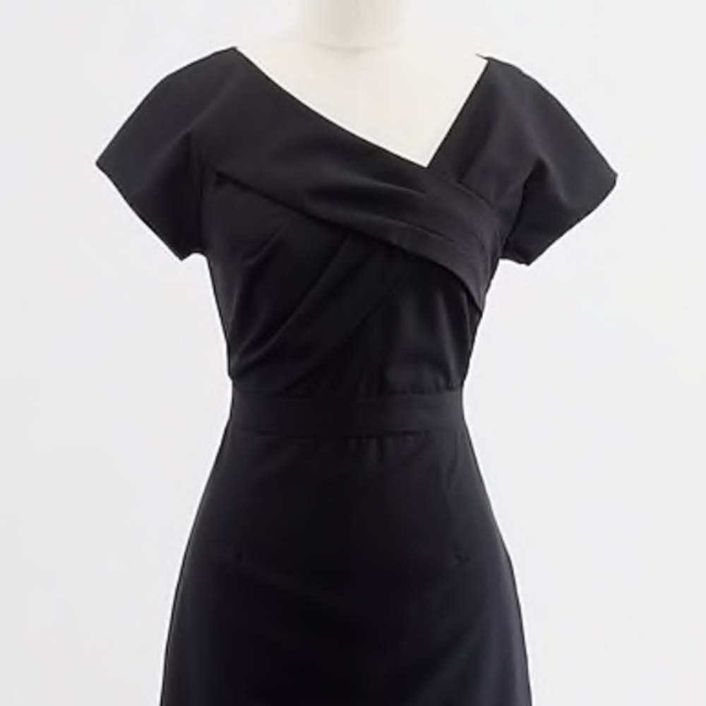 Jcrew Factory asymmetric shift dress
